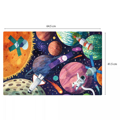 Tamsoje šviečianti dėlionė „Solar System”