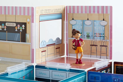 Wonderhood kūrybinis žaidimas „Corner Shops“