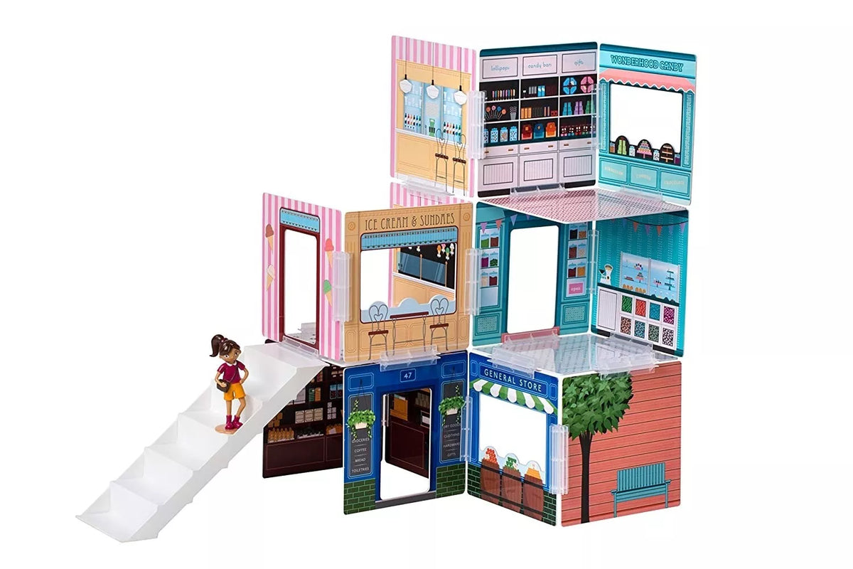 Wonderhood kūrybinis žaidimas „Corner Shops“